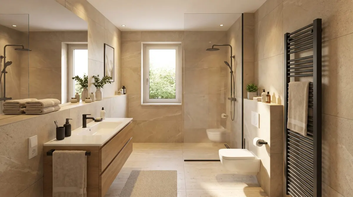 Modernes Badezimmer